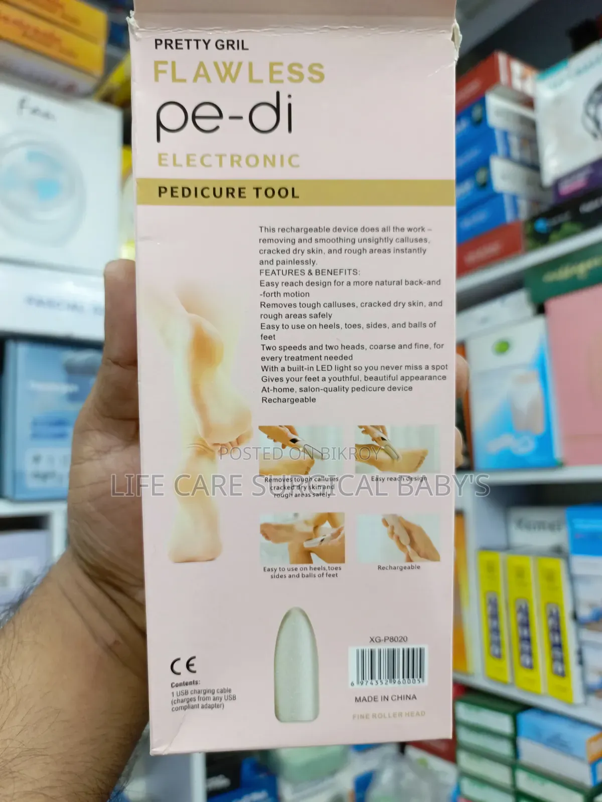 Electronic Pedicure Tool Device
