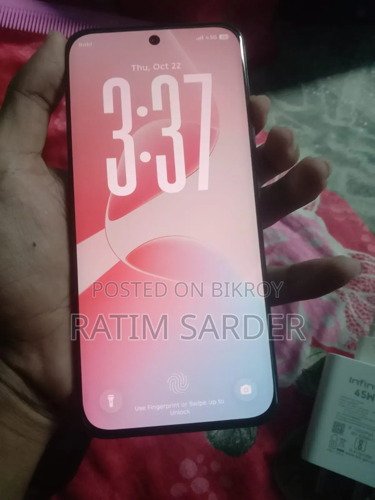 ইনফিনিক্স হট ৬০ প্রো+ ২৫৬ জিবি ব্ল্যাক