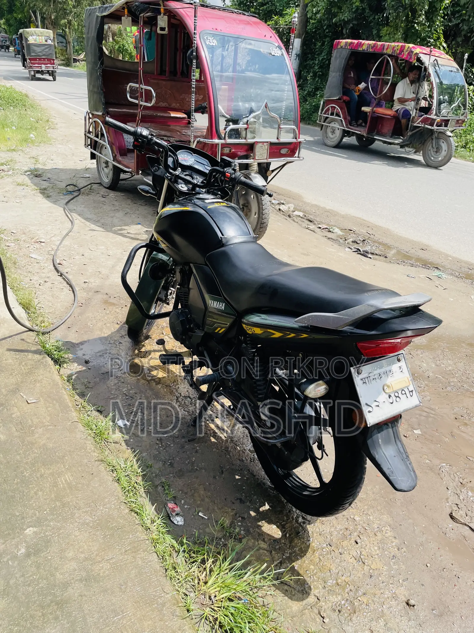 ইয়ামাহা স্যালুটো ১২৫ ২০১৯ কালো