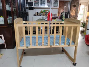 Multifunctional Wooden Baby Cot