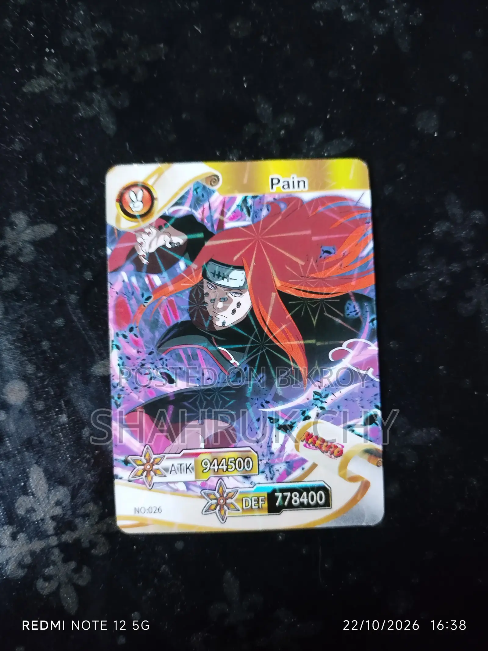 Naruto Collection Card