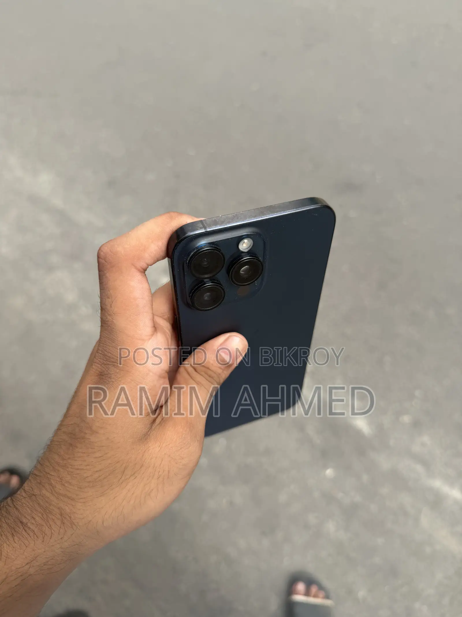 অ্যাপল আইফোন ১৫ প্রো ম্যাক্স ২৫৬ জিবি নীল