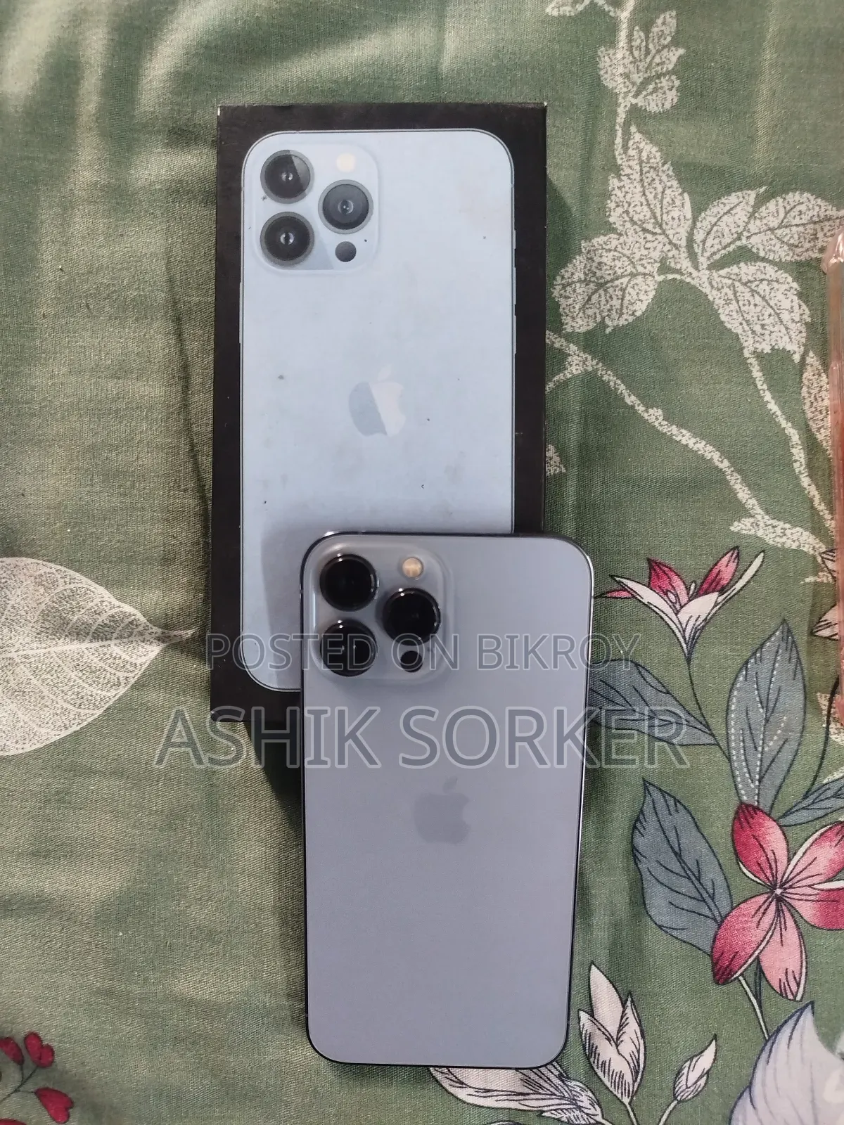 অ্যাপল আইফোন ১৩ প্রো ম্যাক্স ২৫৬ জিবি ব্লু