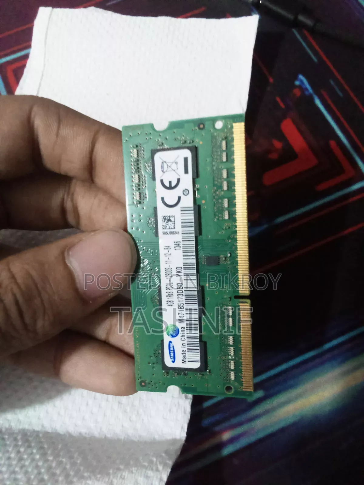 Samsung 4GB Ddr3 1600mhz Cl11