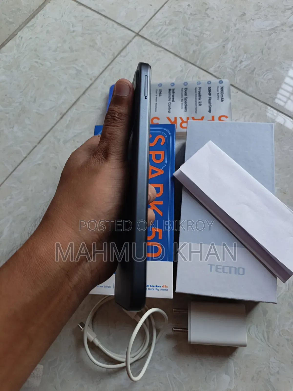 Tecno Spark 50 128 GB Gray