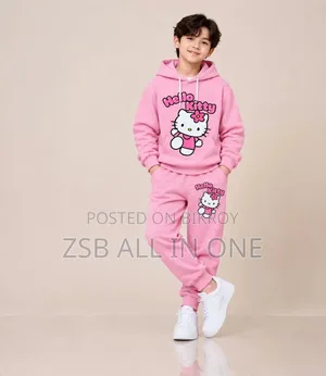 Stylish Kids Hoodie Set