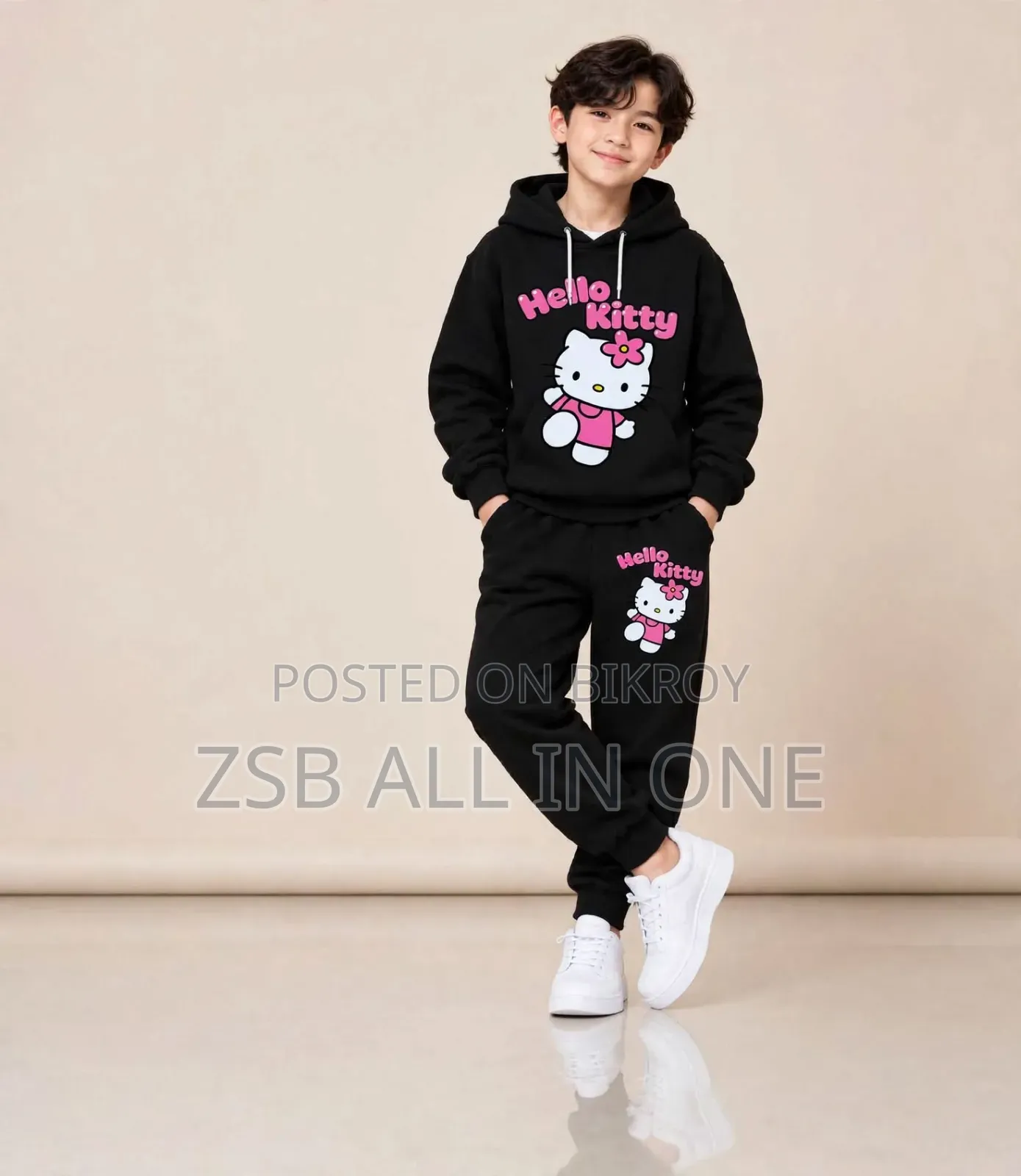 Stylish Kids Hoodie Set