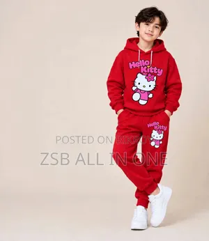 Stylish Kids Hoodie Set