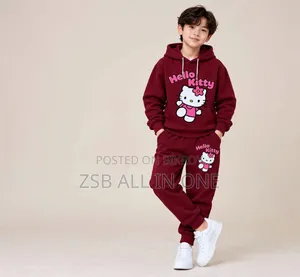 Stylish Kids Hoodie Set