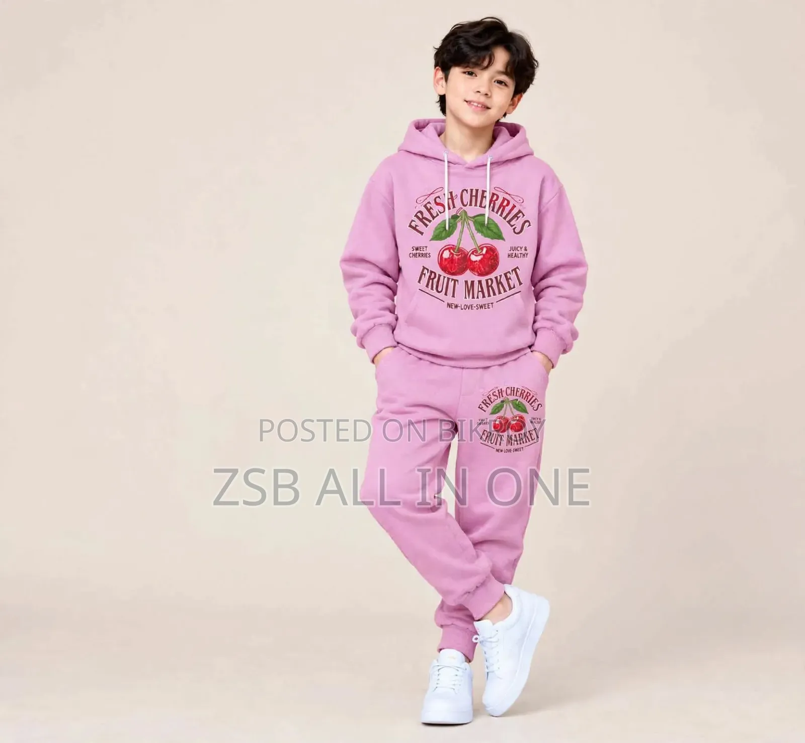 Stylish Kids Hoodie Set
