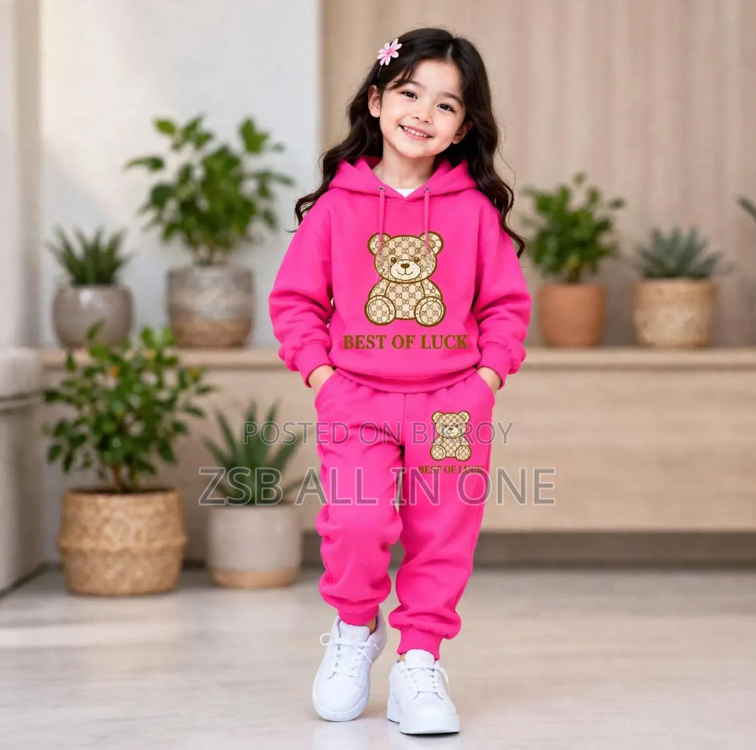 Stylish Kids Hoodie Set High Quality