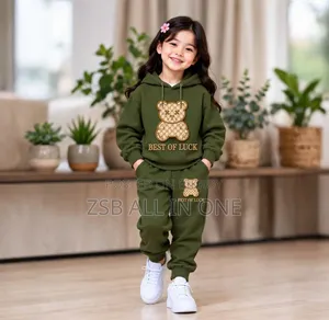 Stylish Kids Hoodie Set High Quality