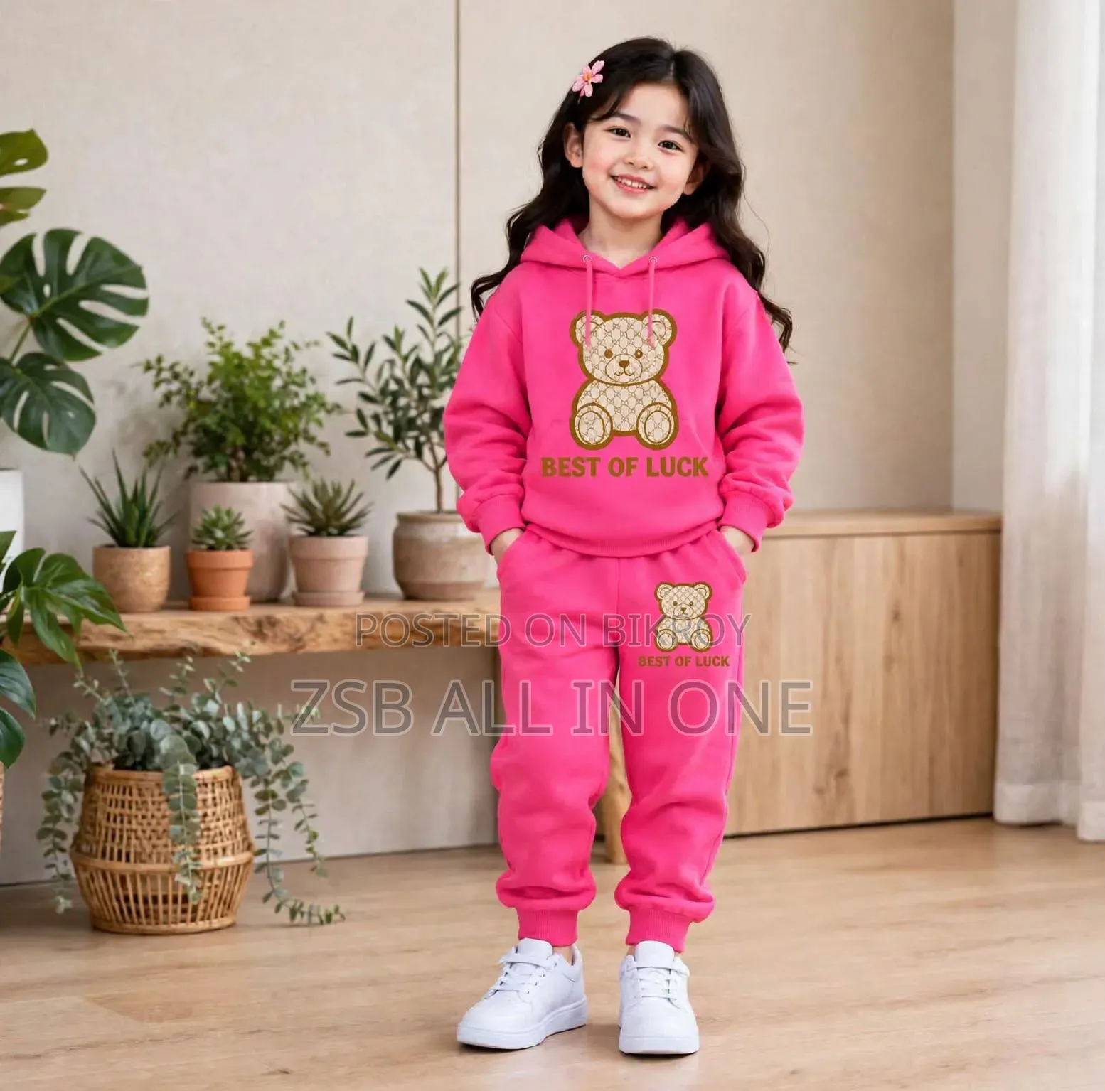 Stylish Kids Hoodie Set High Quality