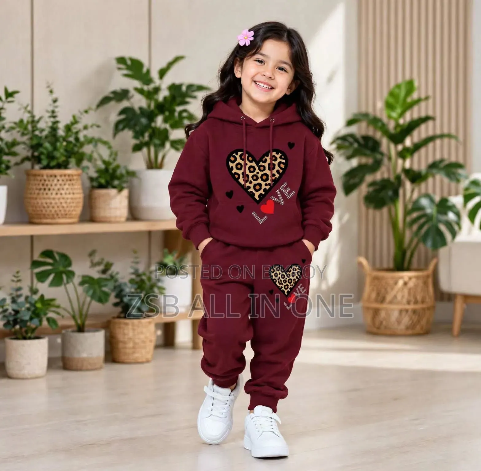 Stylish Kids Hoodie Set High Quality