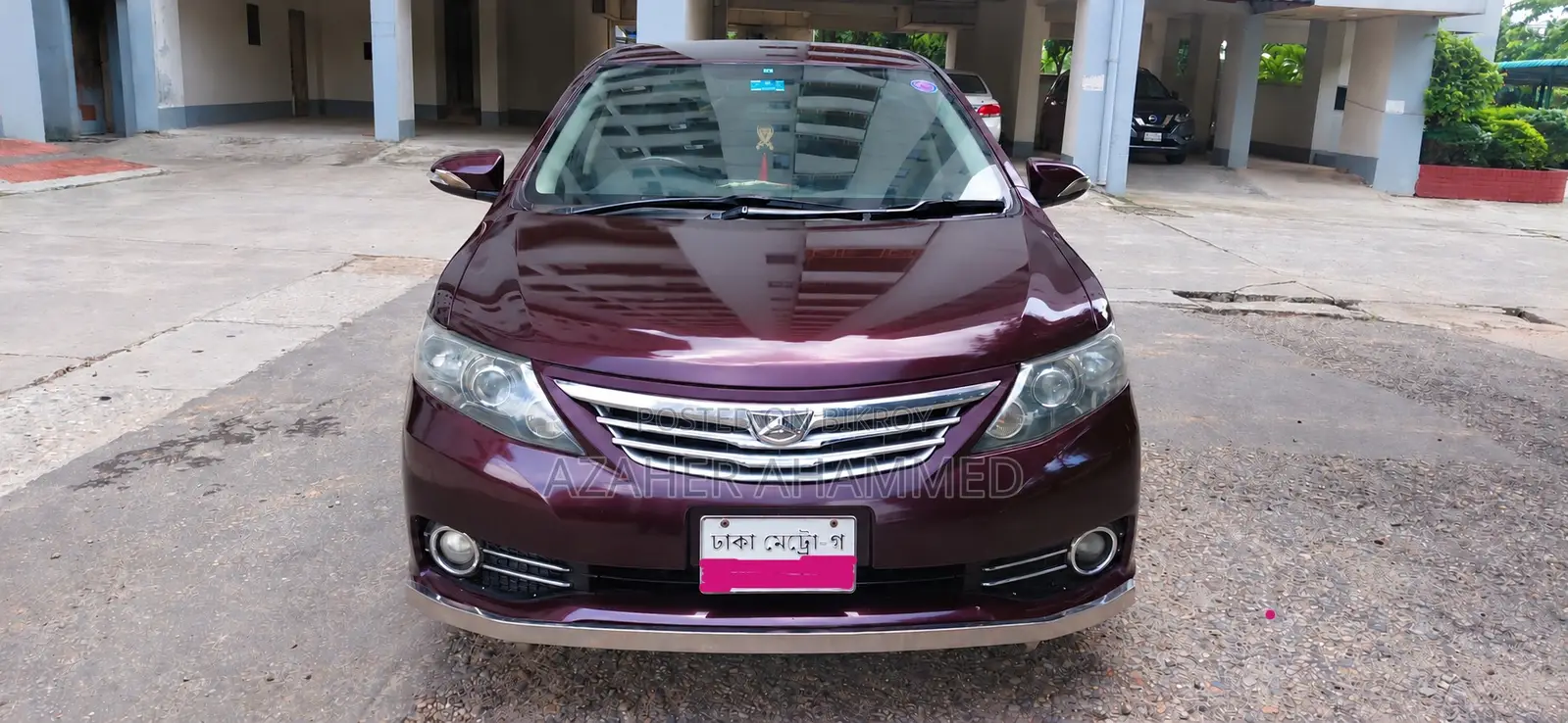 টয়োটা অ্যালিয়ন ২০১০ বারগান্ডি