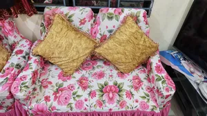 Premium Look 2+2+1 Sofa Set | With Free Cover & 6 Cushions!