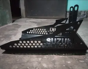 Suzuki Gixer Engine Guard and Silencer Cover