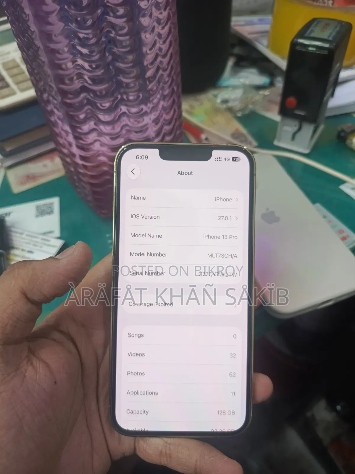 Apple iPhone 13 Pro 128 GB Gold