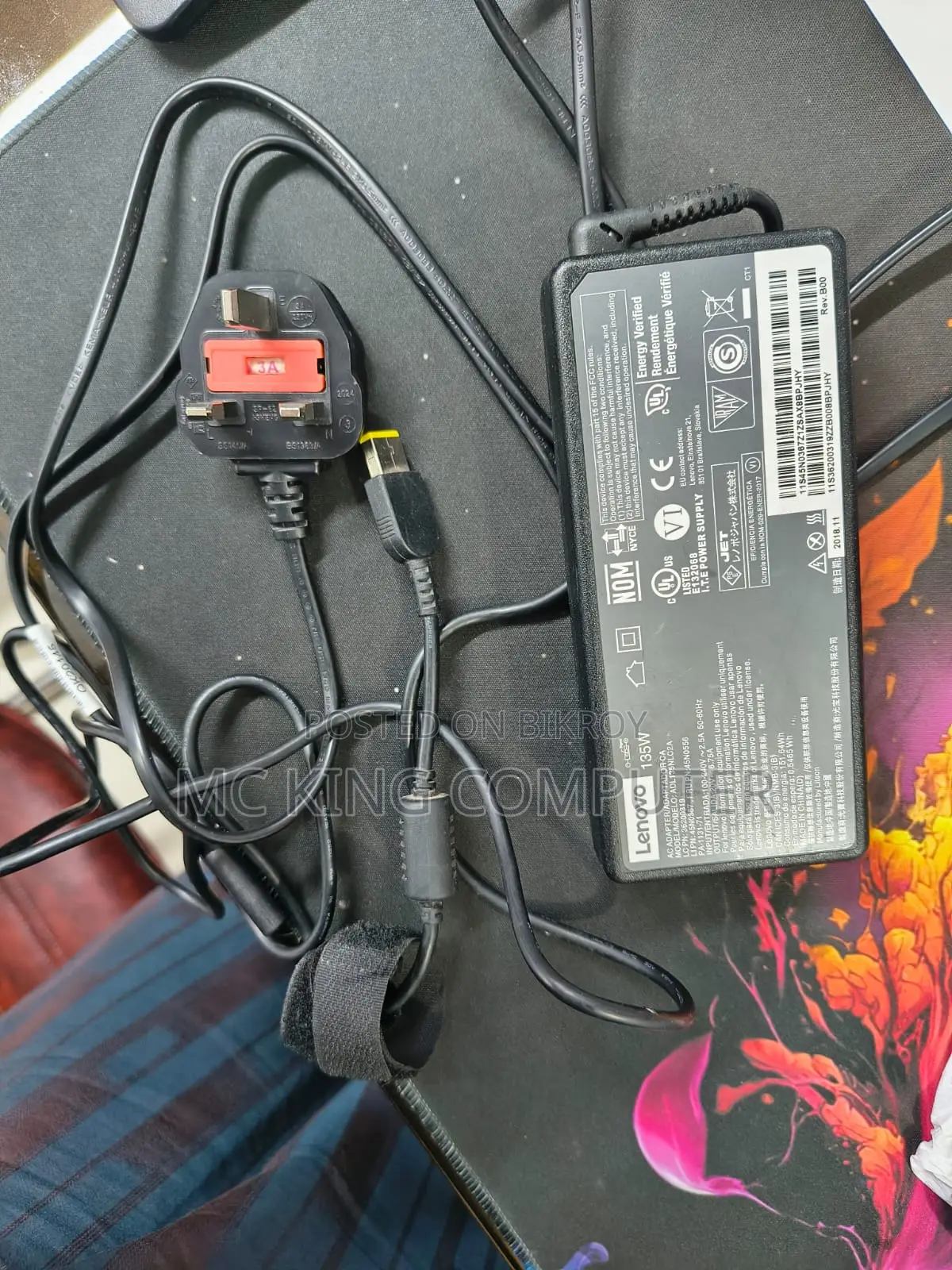 Lenovo 135W Genuine USB Adapter