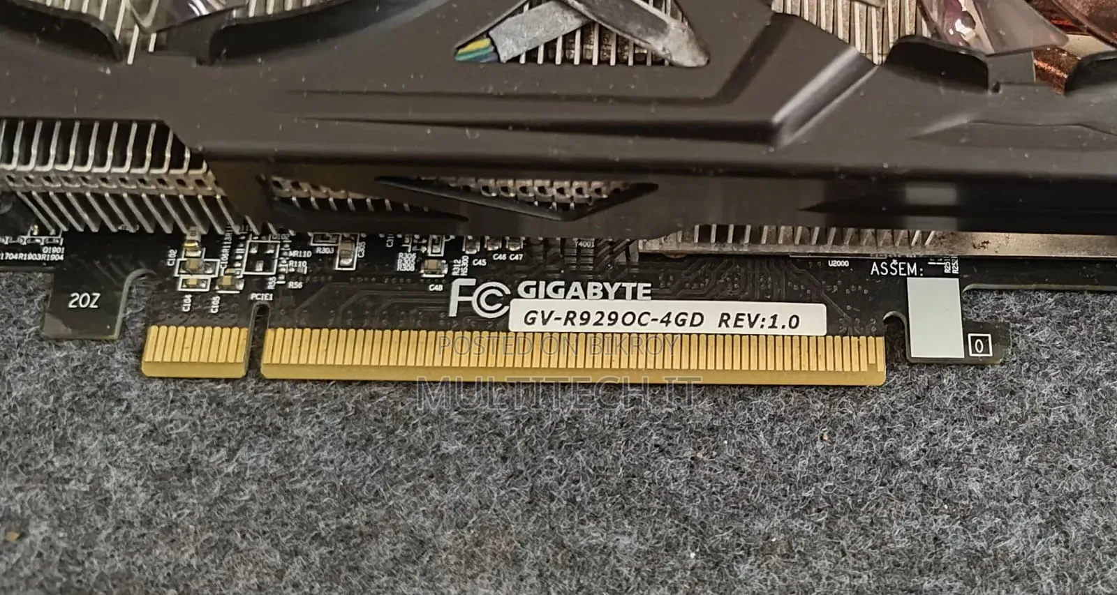 Gigabyte AMD R9 290x Oc 4GB Ddr5