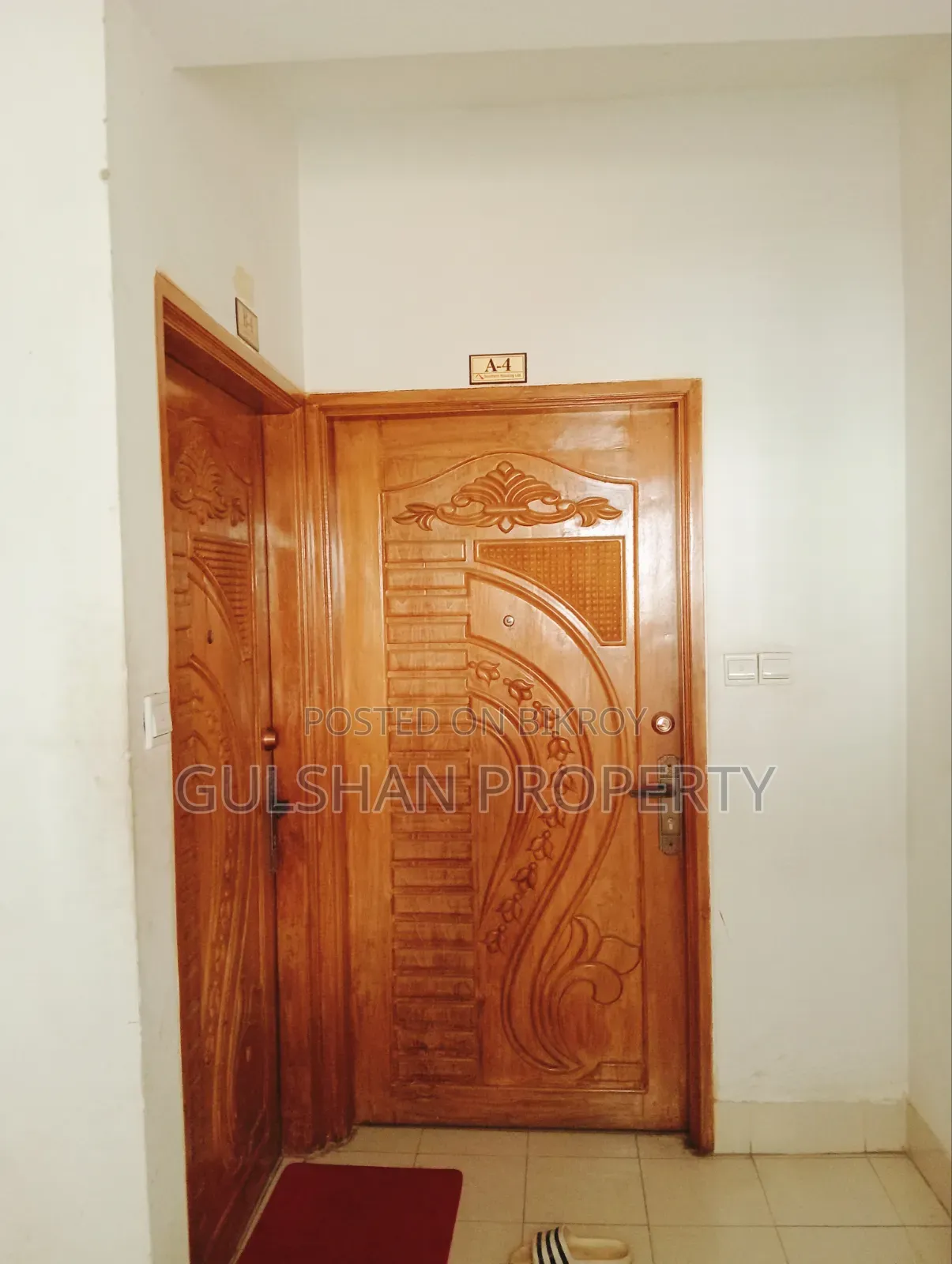 গুলশান ২ পশ্চিম এ ২ বেডরুমের বেডসিটার ভাড়ার জন্য