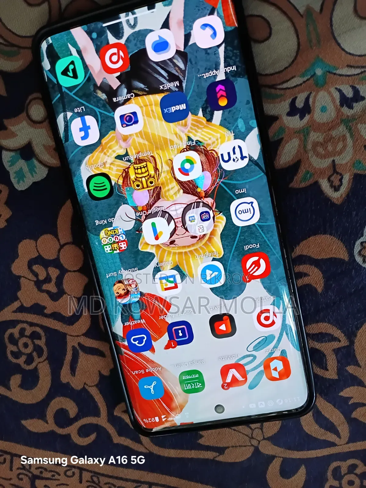 মোটোরোলা এজ ৬০ ফিউশন ২৫৬ জিবি গ্রে