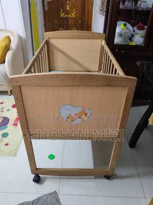 Multifunctional Wooden Baby Cot