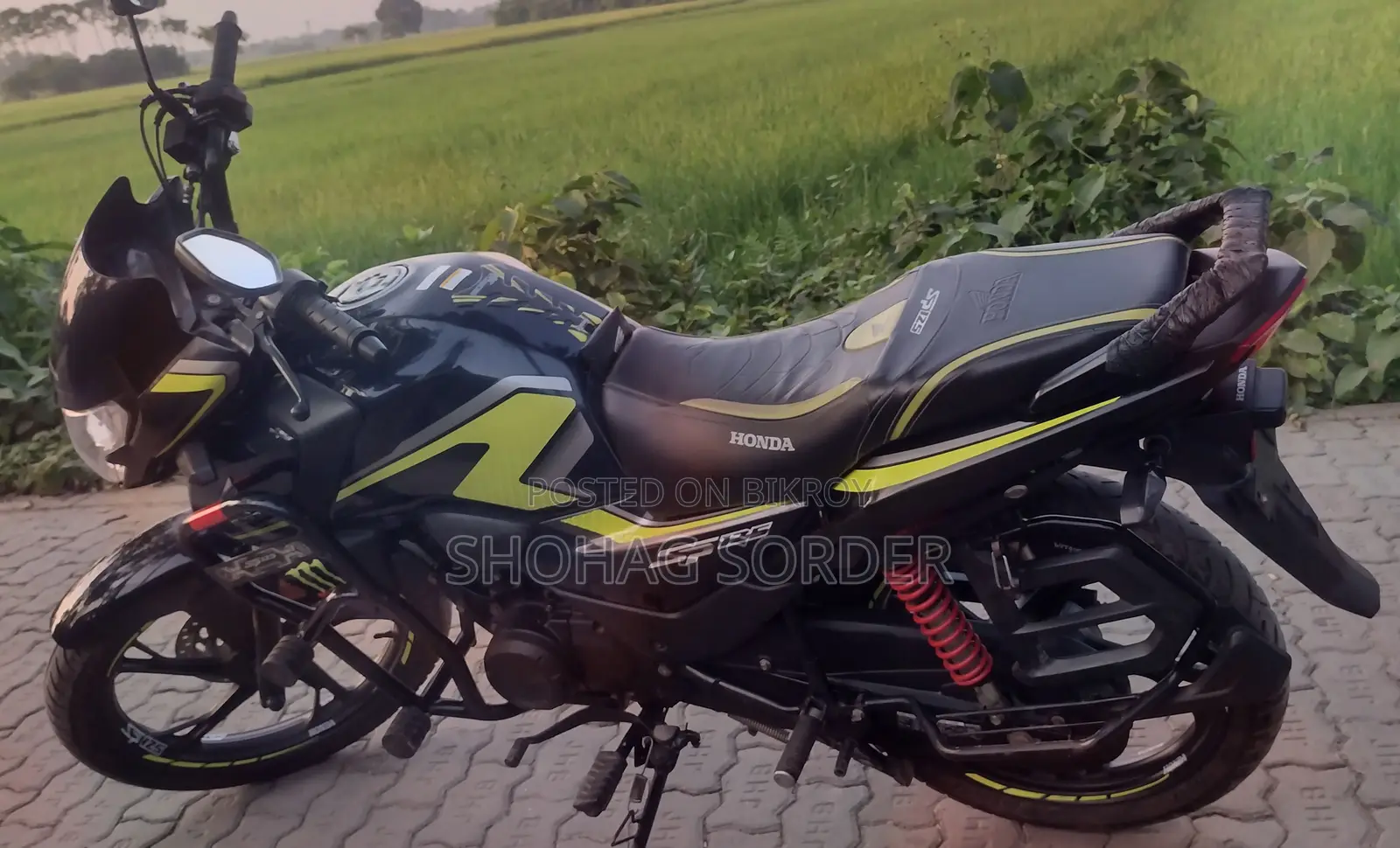 Honda SP 125 2025 Black