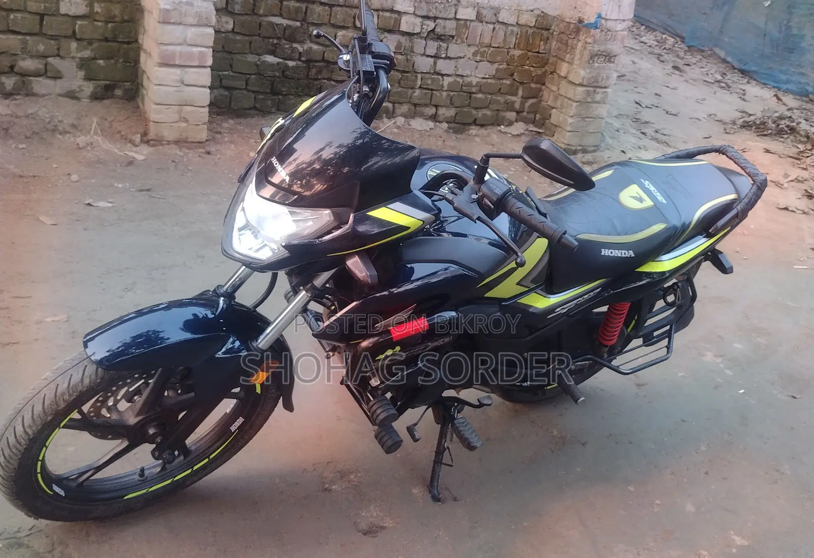Honda SP 125 2025 Black