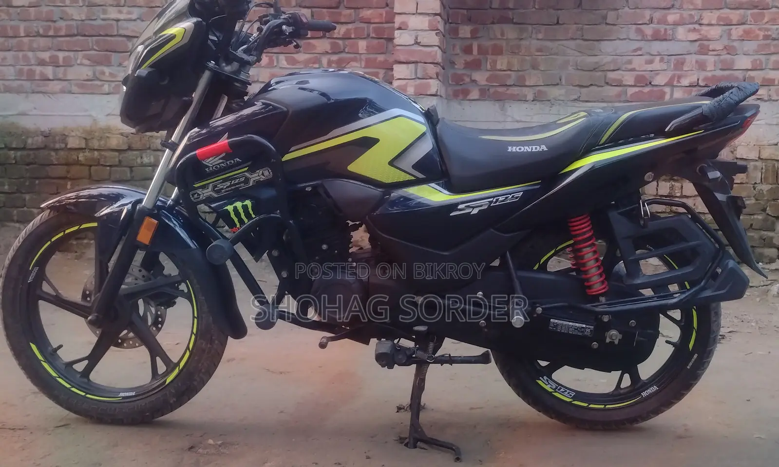 Honda SP 125 2025 Black
