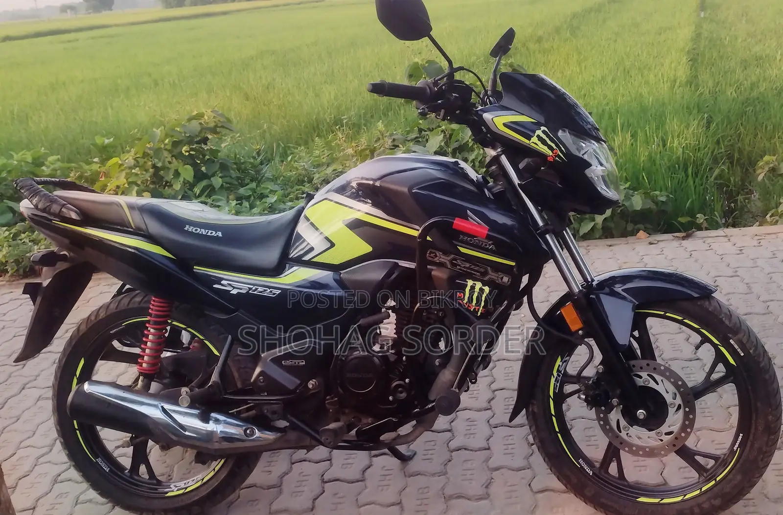Honda SP 125 2025 Black