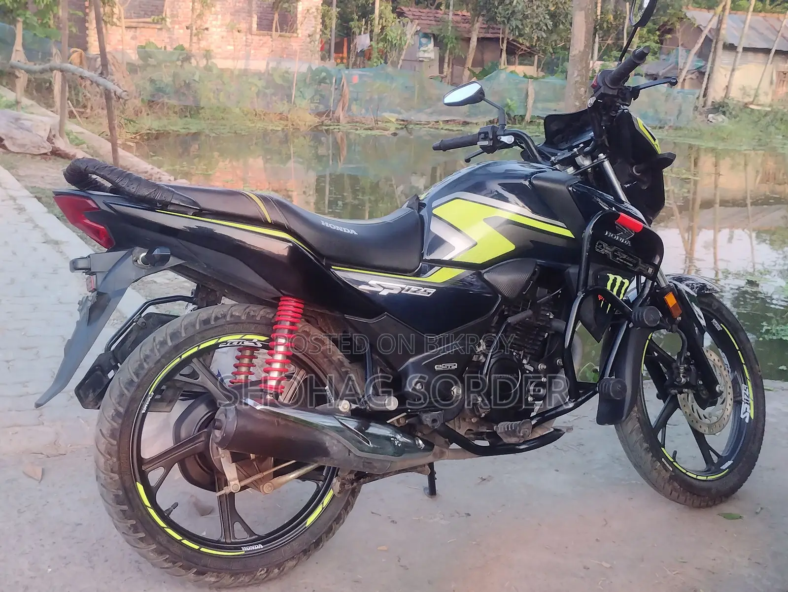 Honda SP 125 2025 Black