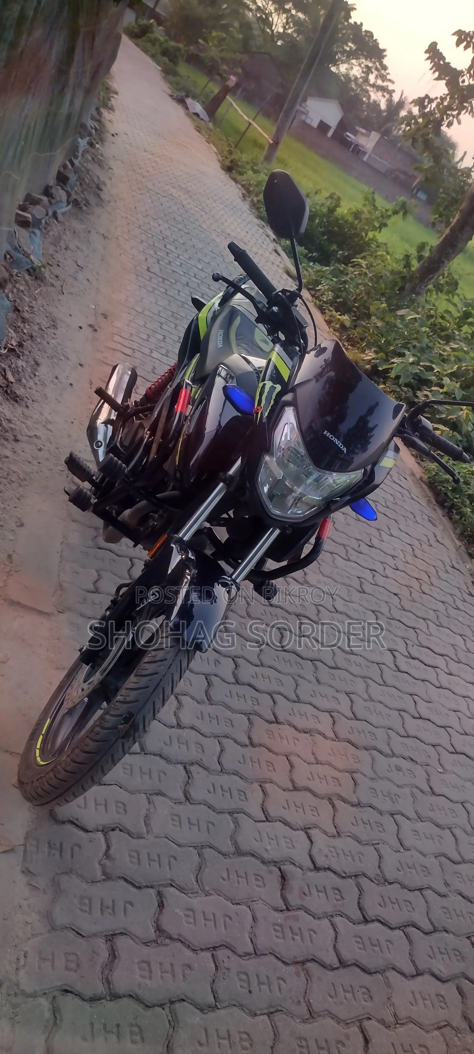 Honda SP 125 2025 Black