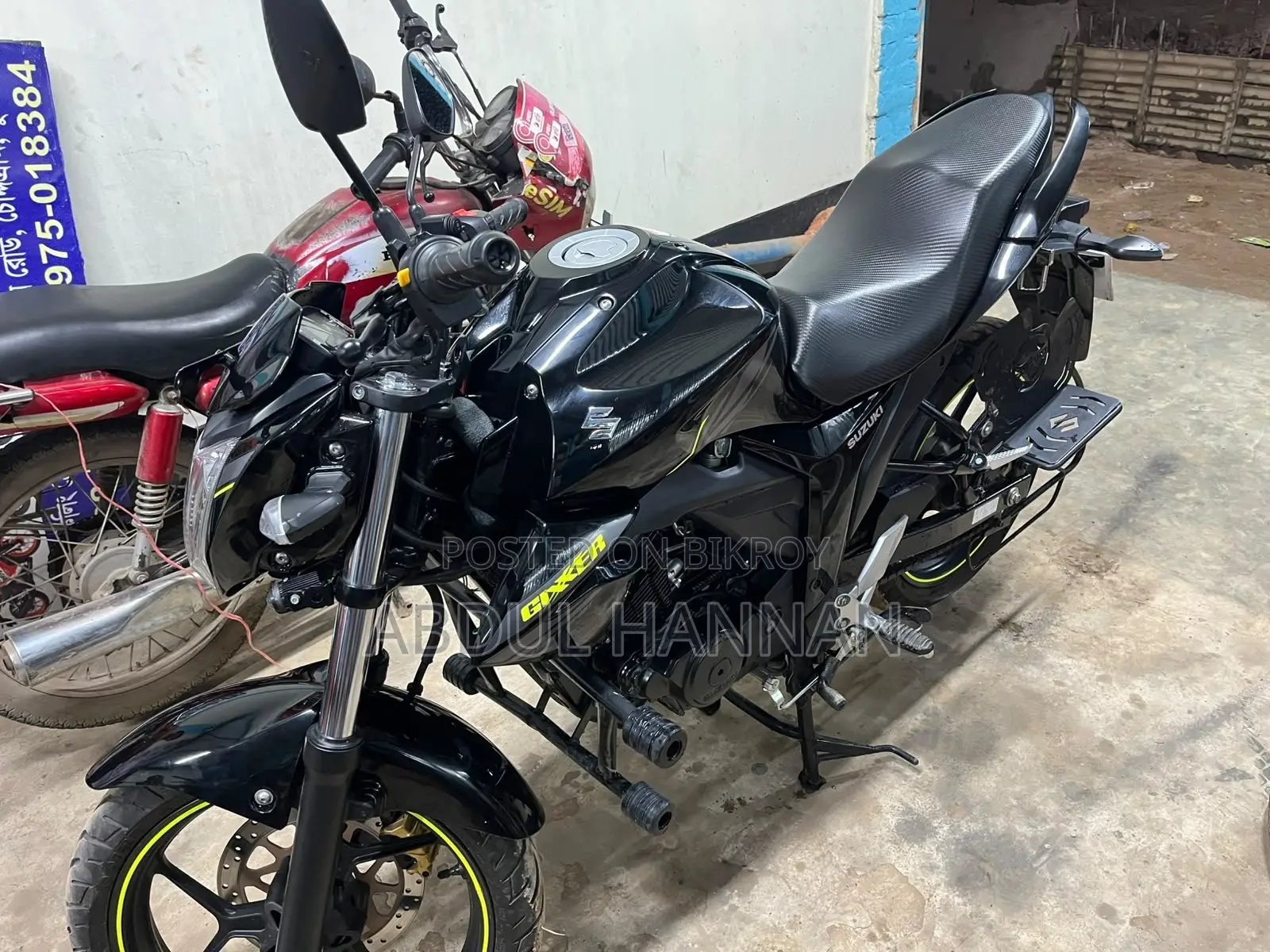 New Suzuki Gixxer 2026 Black