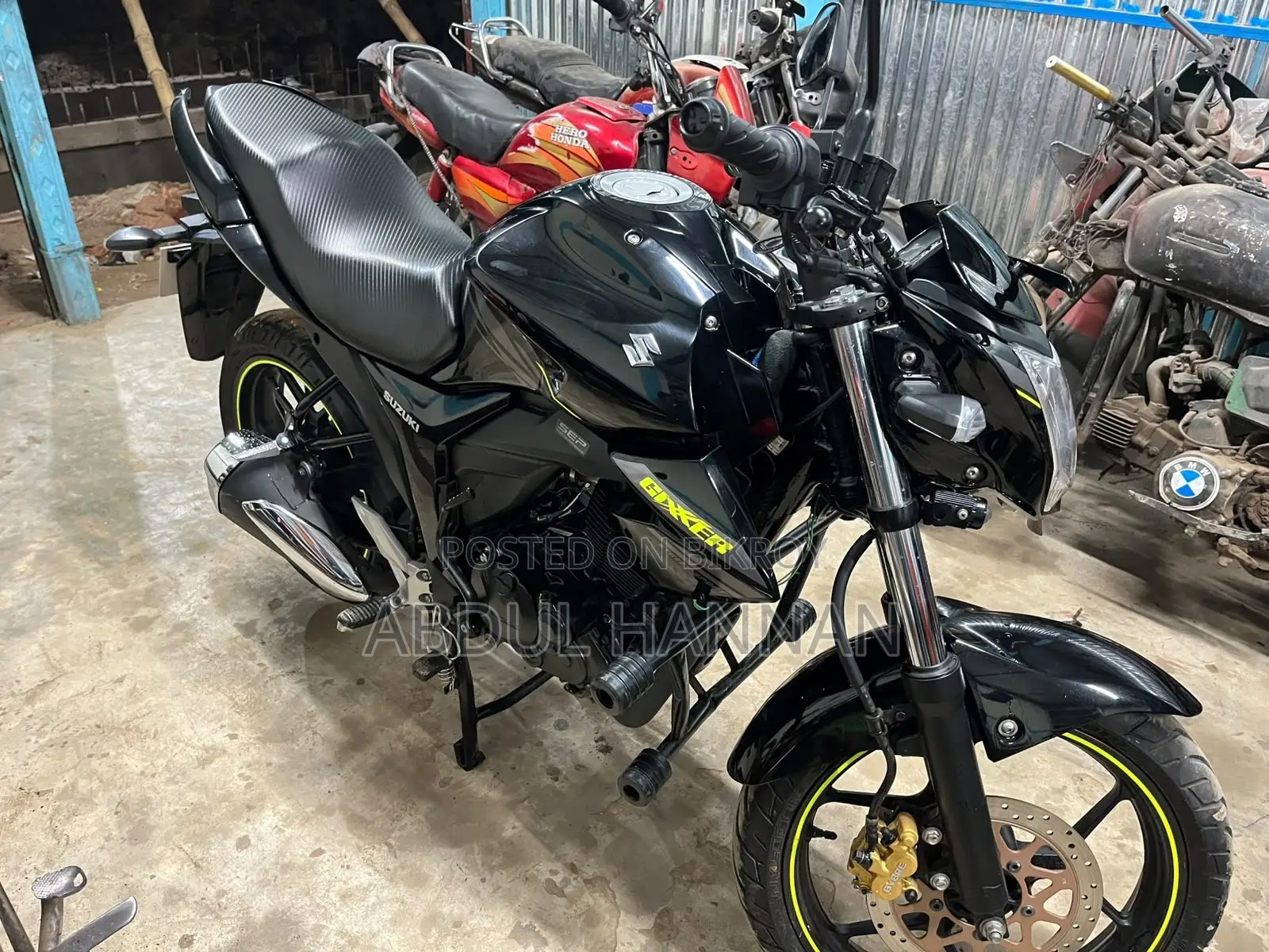 New Suzuki Gixxer 2026 Black
