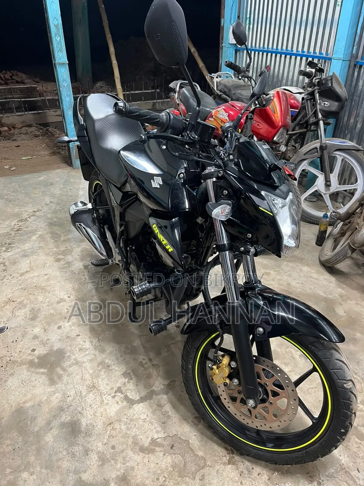 New Suzuki Gixxer 2026 Black