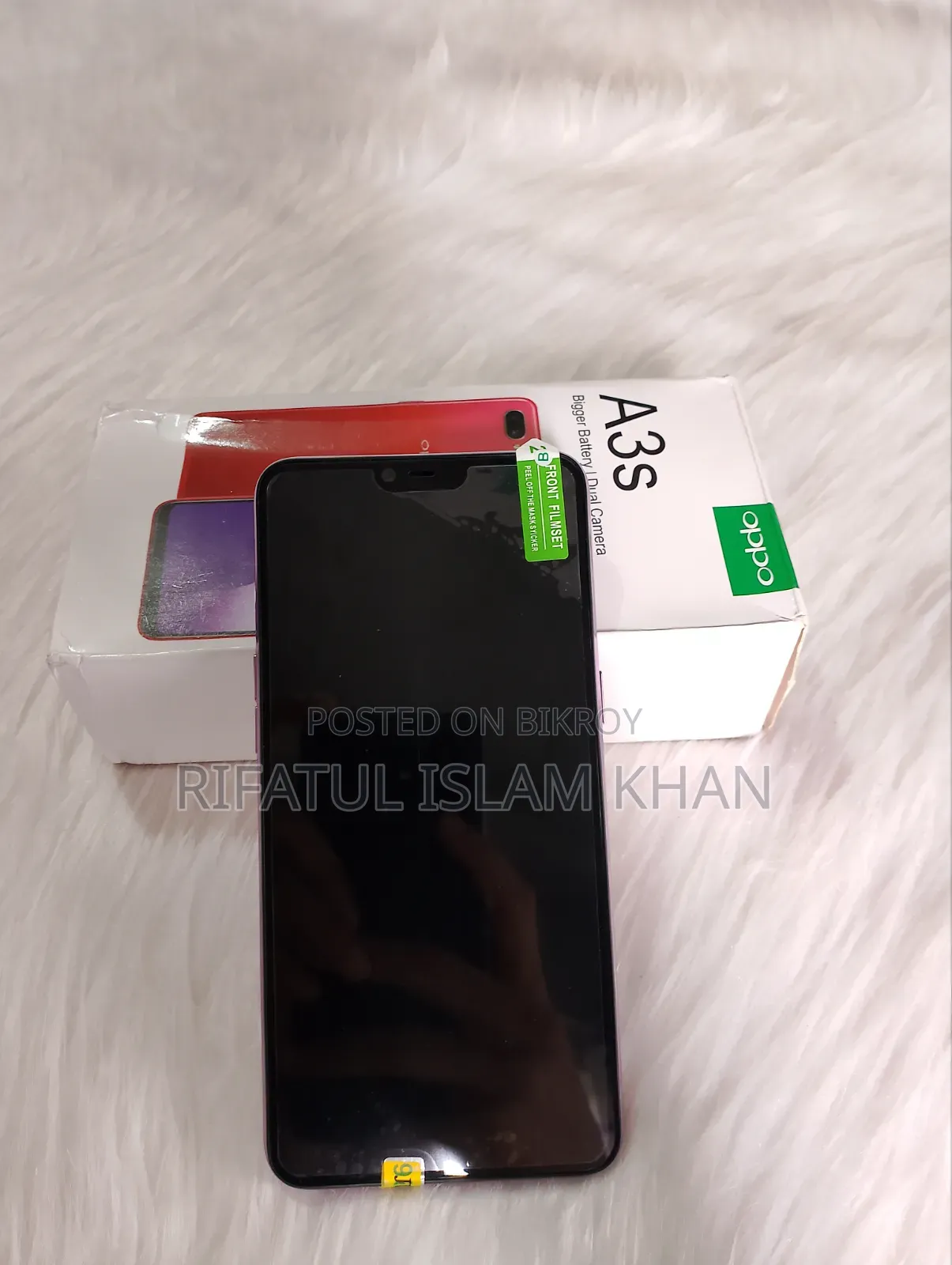 নতুন Oppo A3s ২৫৬ জিবি গোলাপি
