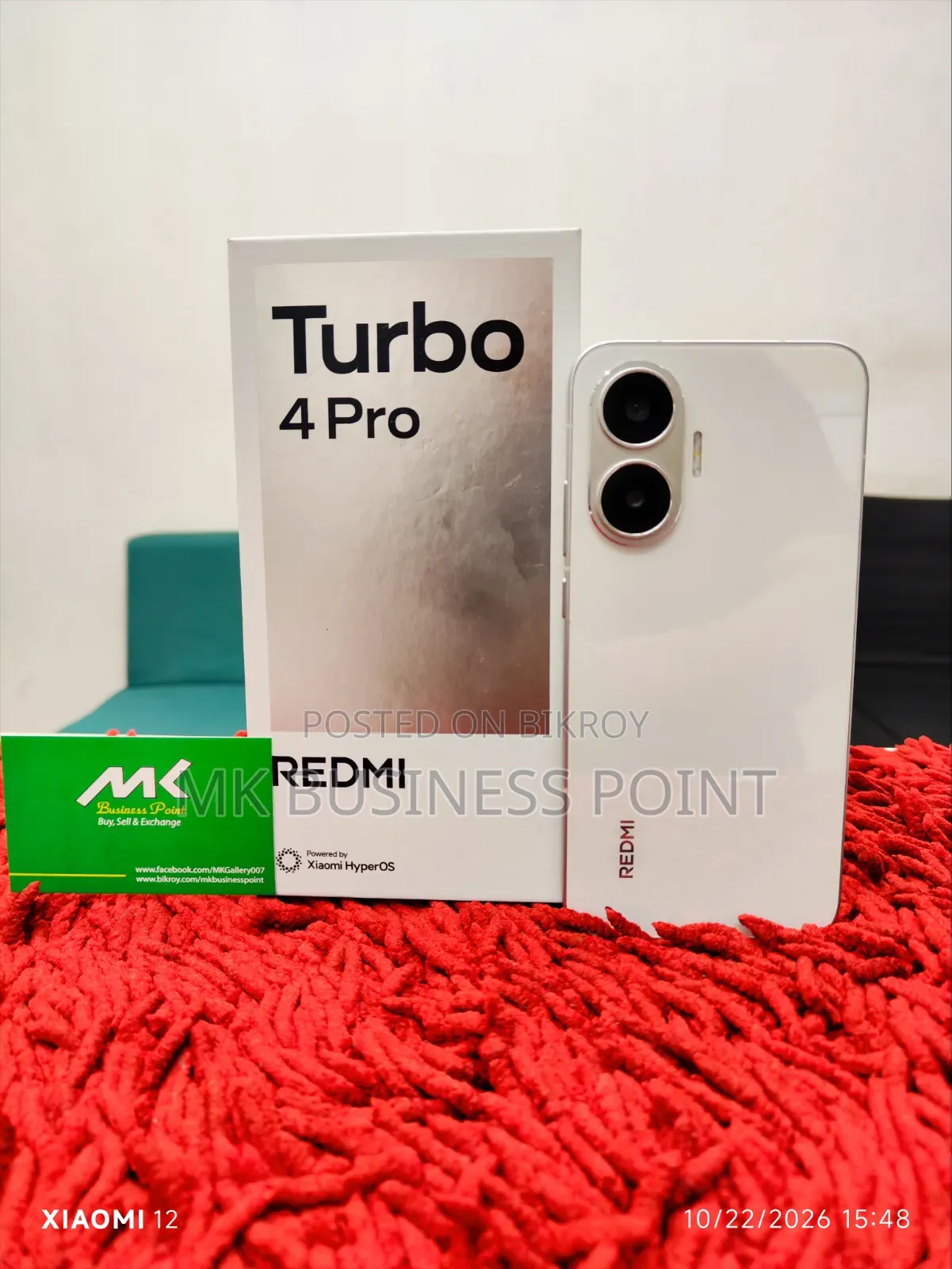 Xiaomi Redmi Turbo 4 Pro 256 GB সিলভার