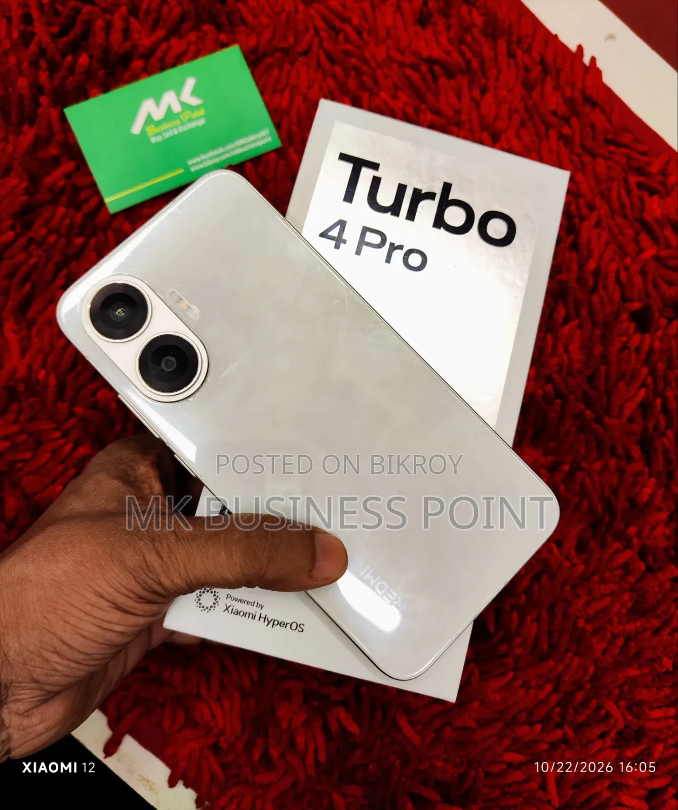 Xiaomi Redmi Turbo 4 Pro 256 GB সিলভার