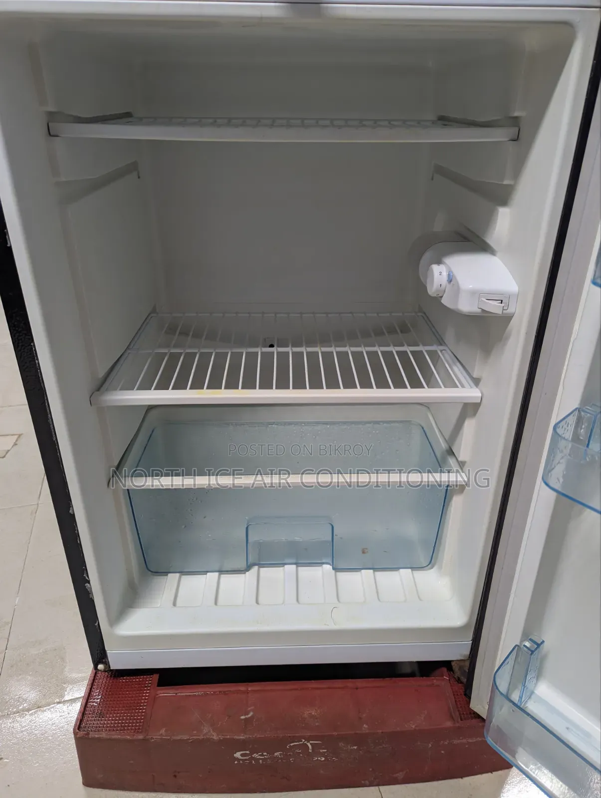 Cooltech Blue Colour Glass Door 208 Ltr.