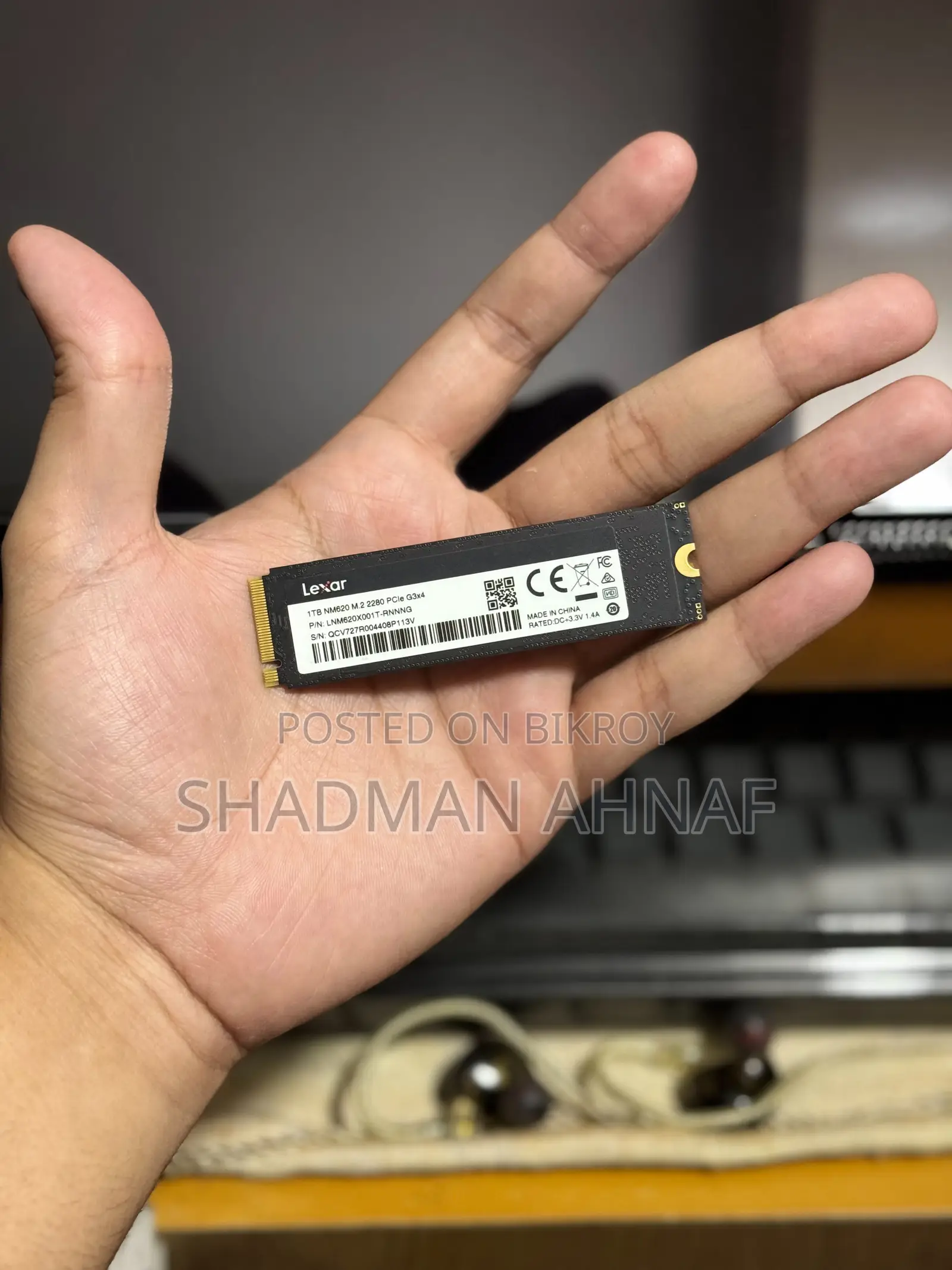 Lexar 1TB NVMe SSD