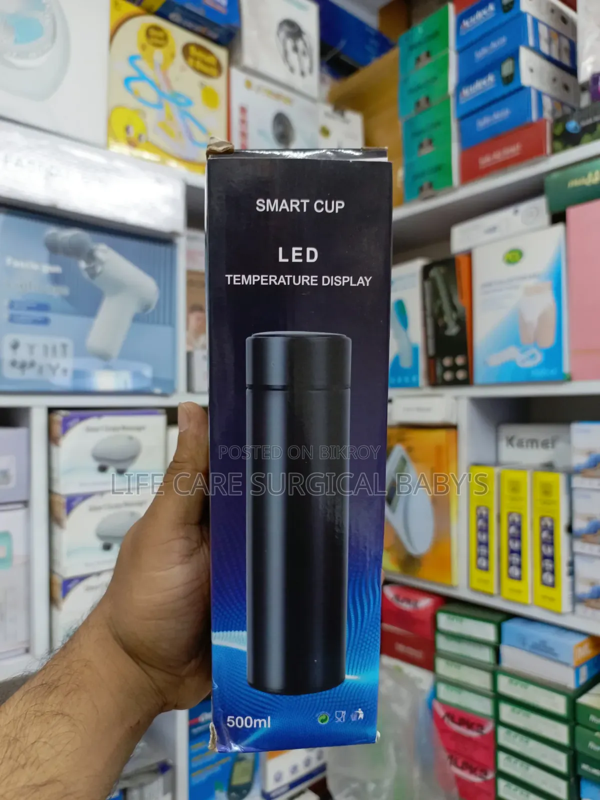 Smart Cup LED Temperature Display Vacuum Flask