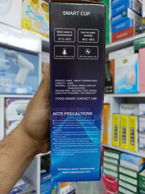 Smart Cup LED Temperature Display Vacuum Flask