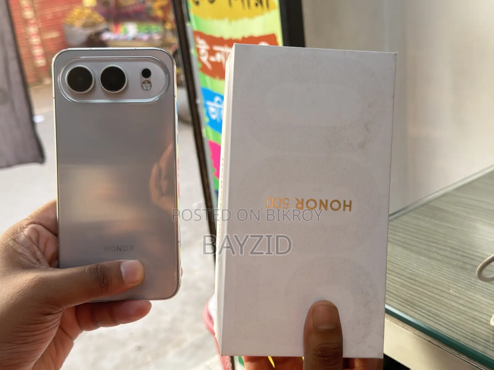 New Honor 500 256 GB Silver