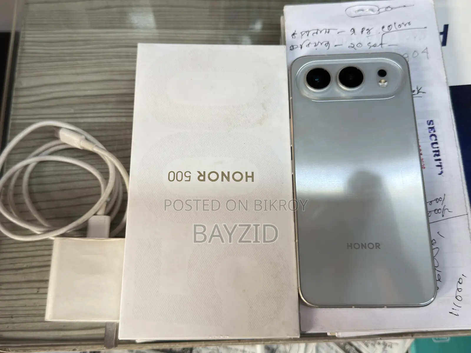 New Honor 500 256 GB Silver
