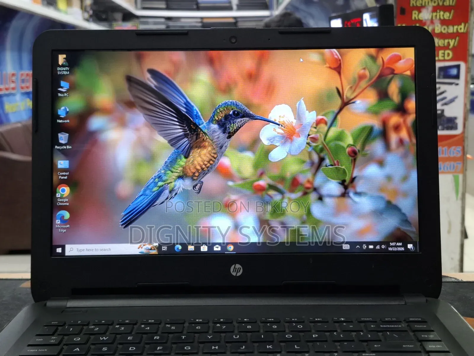 HP 8GB Intel Core i3 128GB SSD Laptop