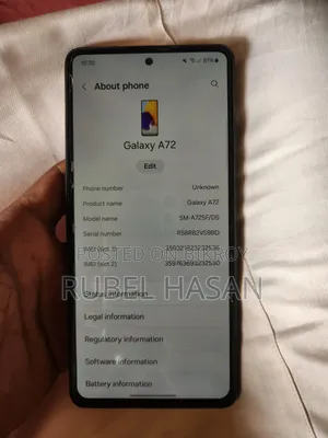 Samsung Galaxy A72 128 GB Black