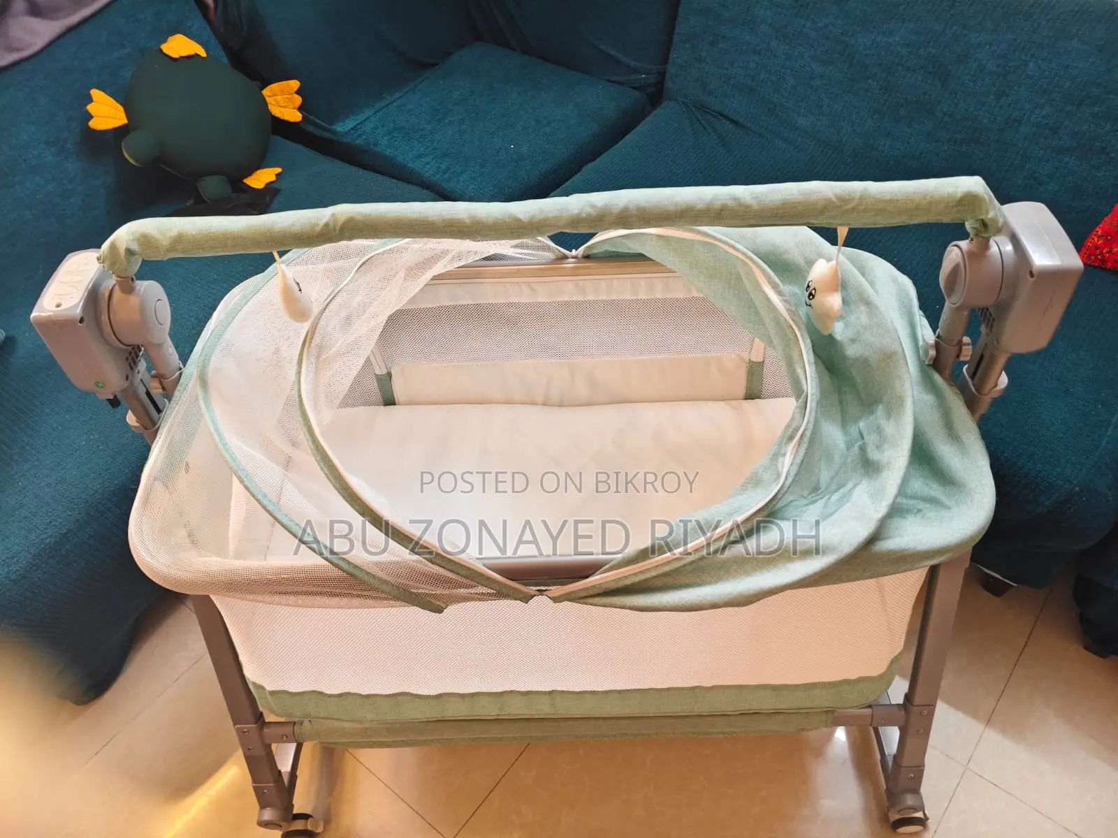 Baby Cot Crib Cradle Swing