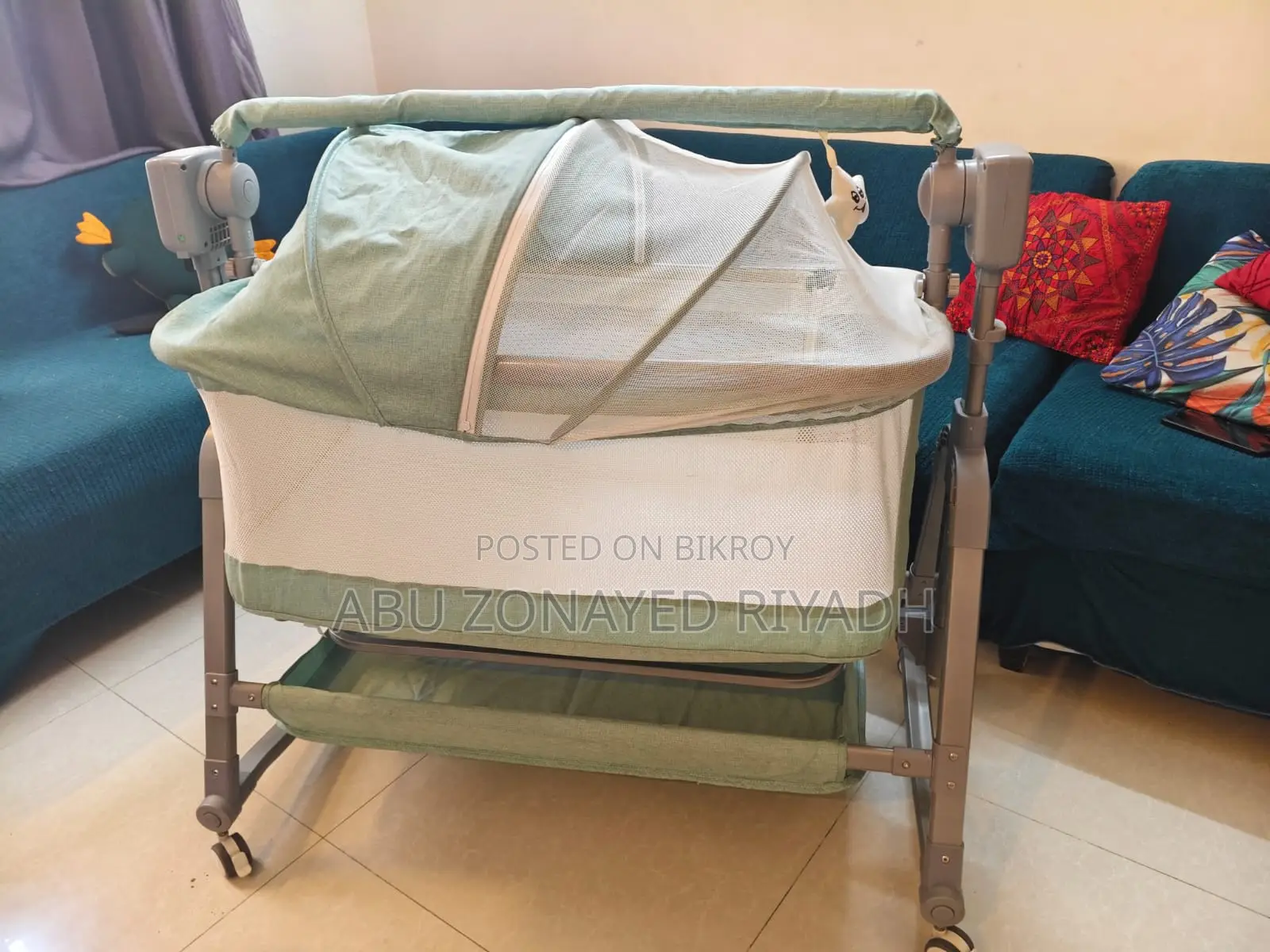 Baby Cot Crib Cradle Swing