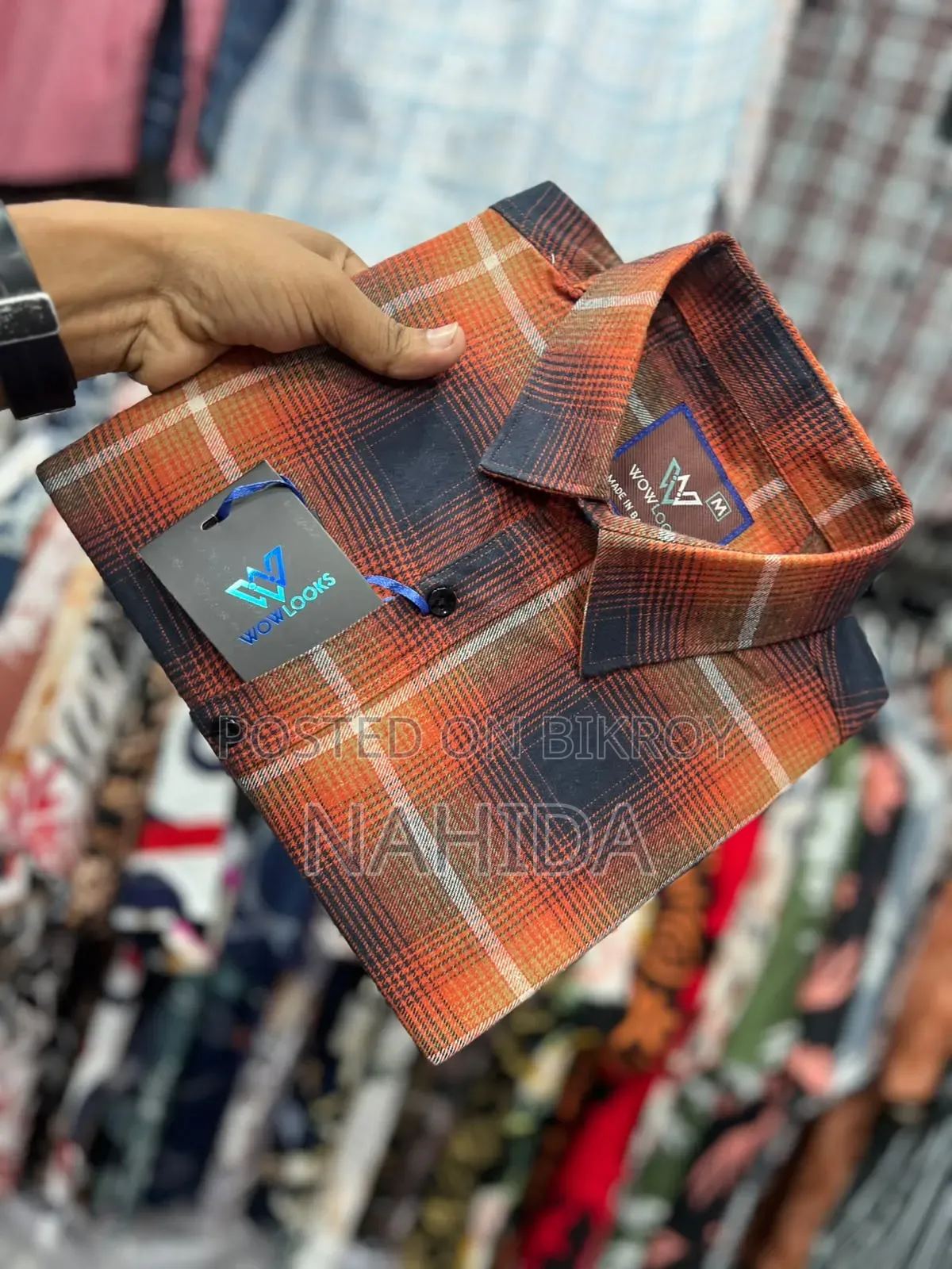 Men’s Stylish Check Shirt – WOW LOOKS